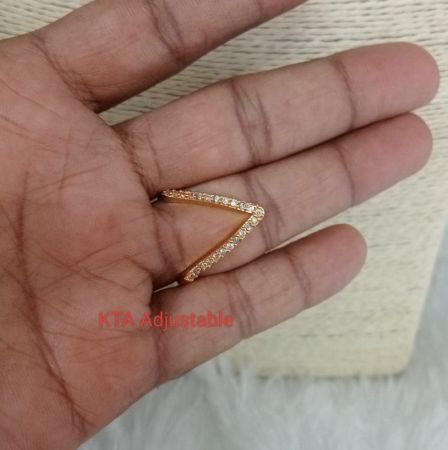 One Gram Gold vanki ring