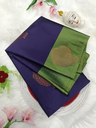 Semi kanchi saree