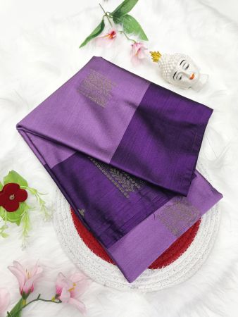 Semi kanchi saree