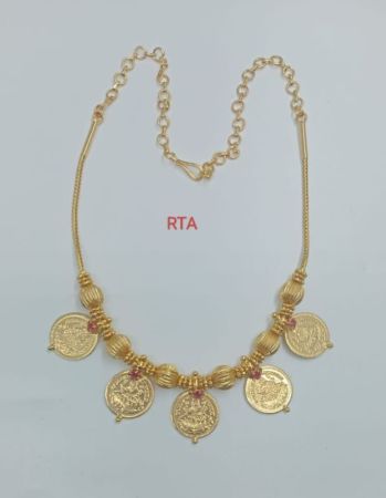 Laxmi coin necklace