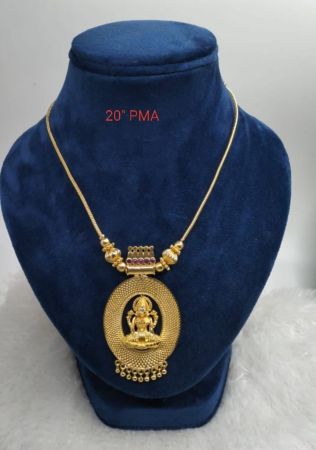 Laxmi pendant necklace