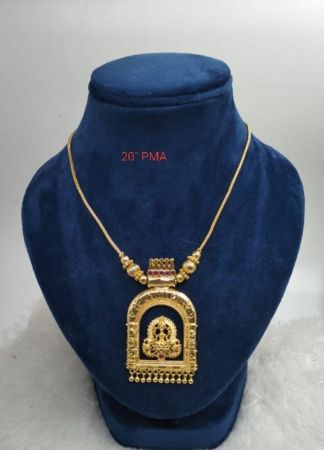 Laxmi pendant necklace