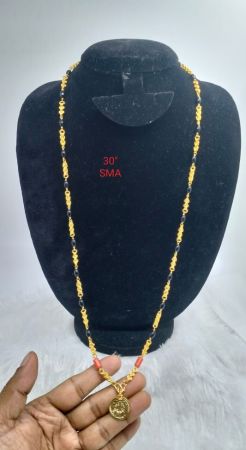 Musti Karimani with laxmi pendant