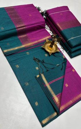 Maheshwari Cotton Silk Saree